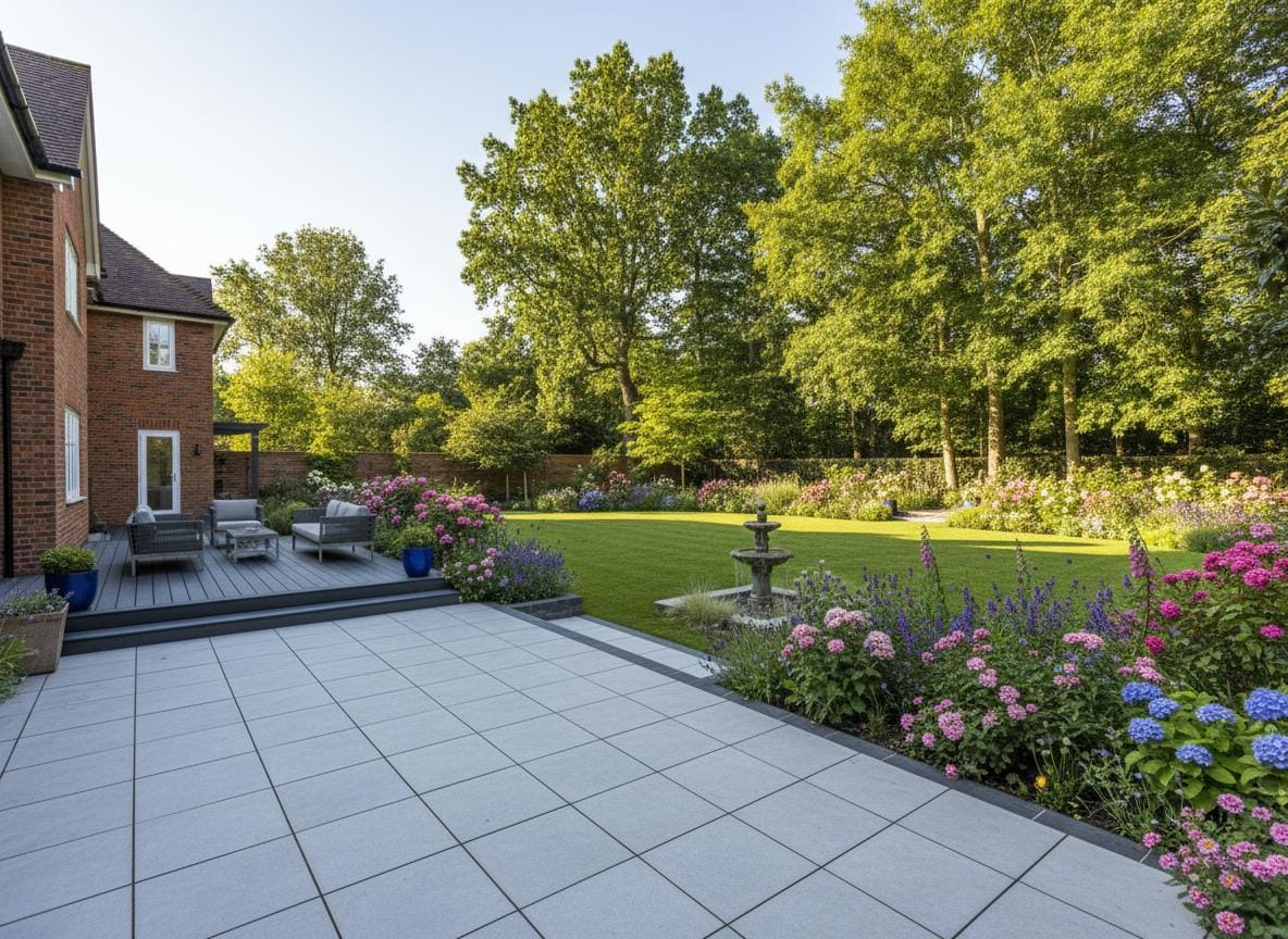 Garden Landscaping - Professional installation by Oliver Charles Garden Design