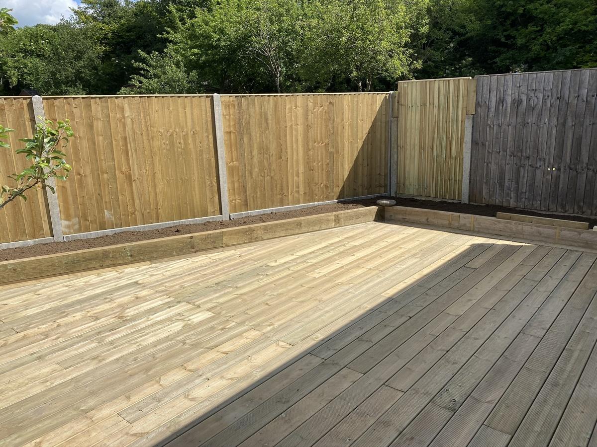 Wooden Decking - view 2