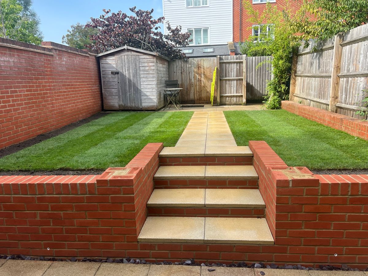 Small garden Rebuild - view 2